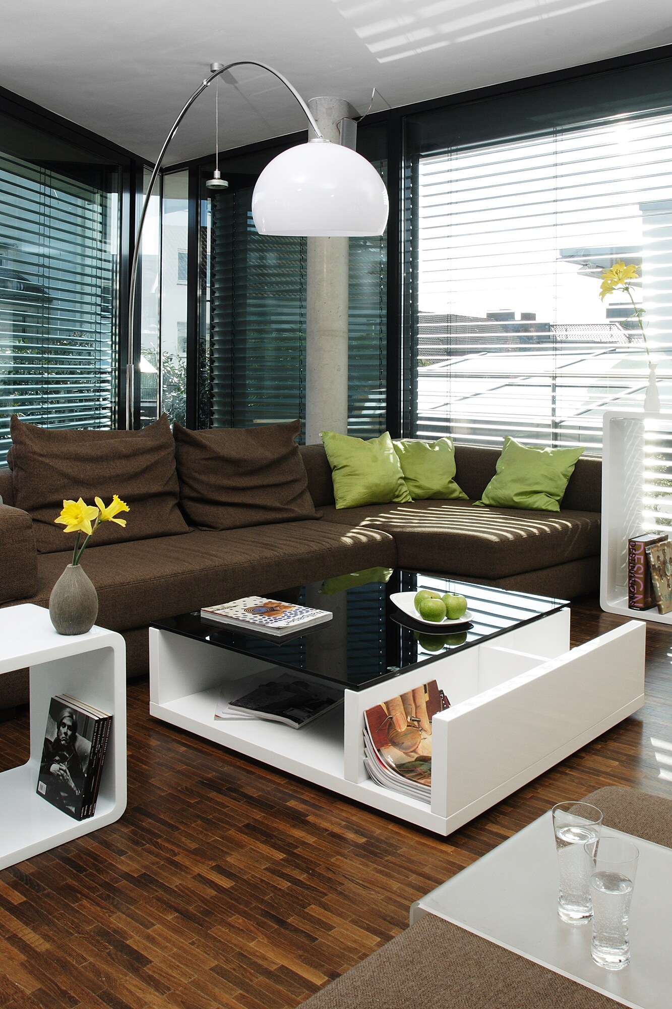 Couchtisch 100x100 weiß schwarzGlastisch Beistelltisch Wohnzimmer Sofa Tisch