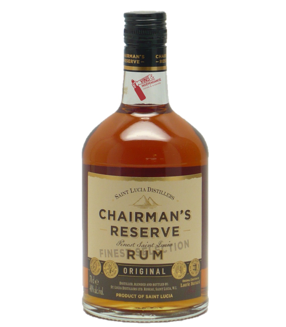 Rhum Sainte Lucie Chairman's réserve original