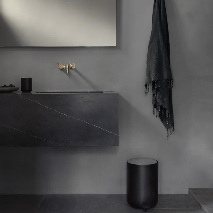Audo - Bath Treteimer 7 l, schwarz
