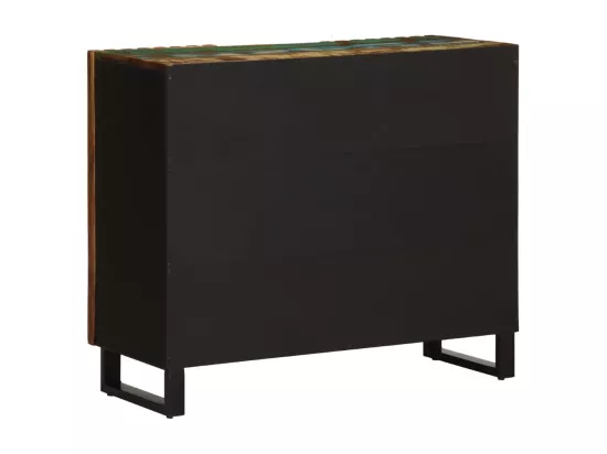 Buffet 90x34x75 cm bois d'acacia massif