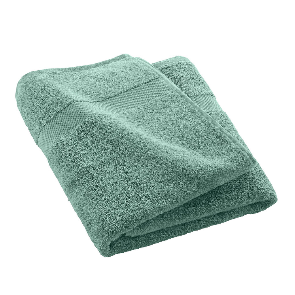 Drap de bain coton céladon 90x150cm