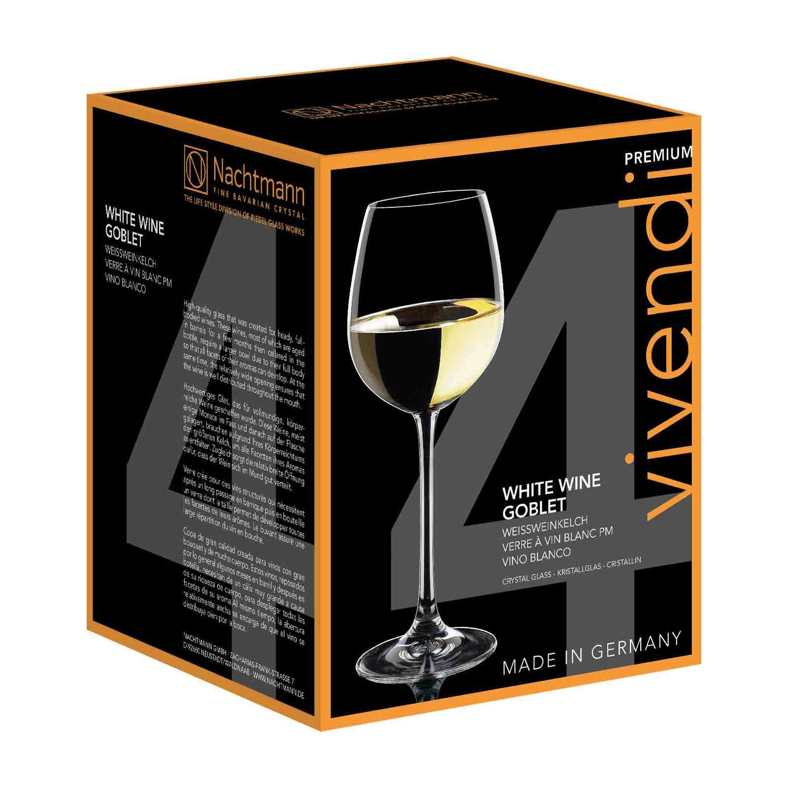 Nachtmann Weißweingläser Vivendi 387 ml 4er Set