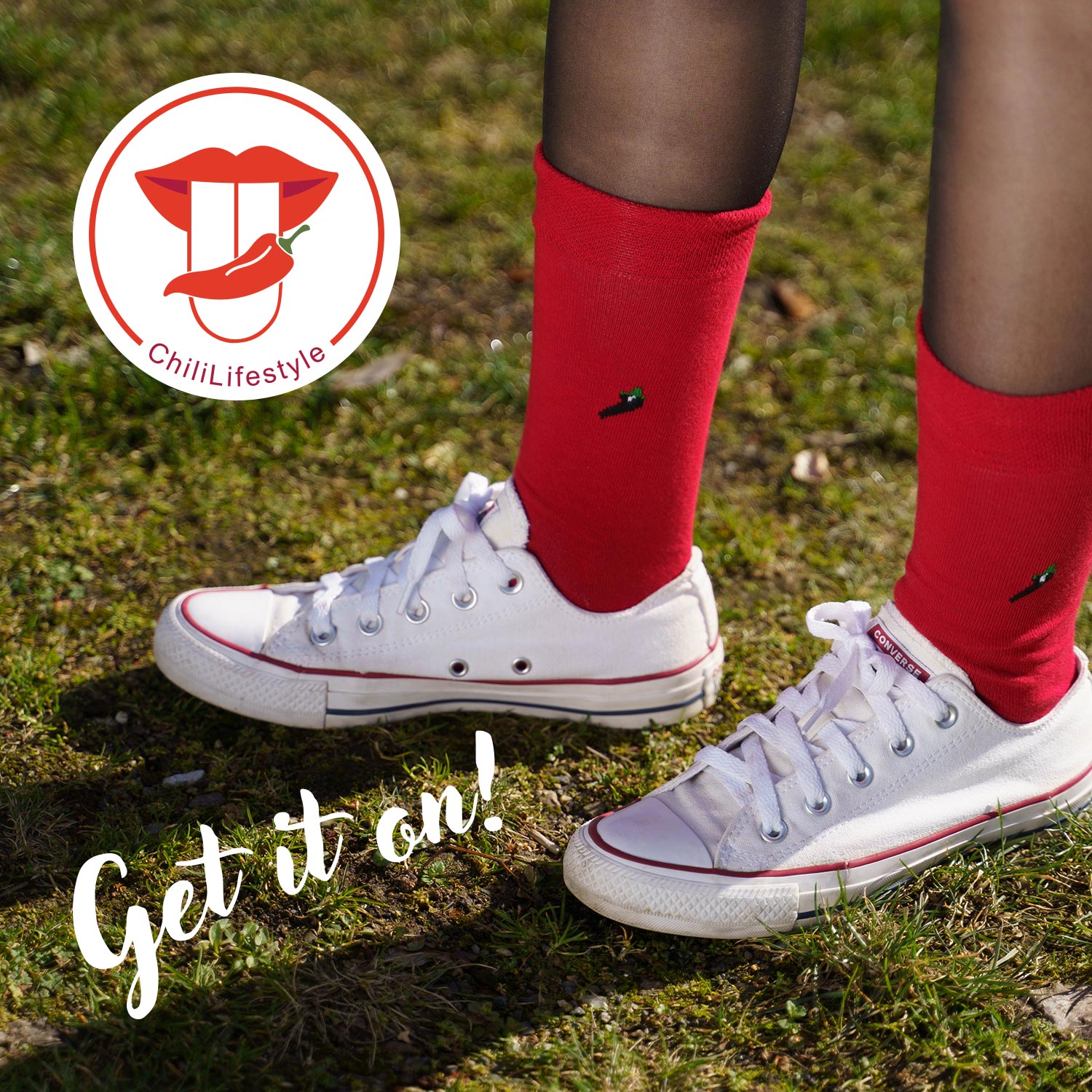Chili Lifestyle SNEAKER Socken Karo 4 Paar Weichbund Baumwolle