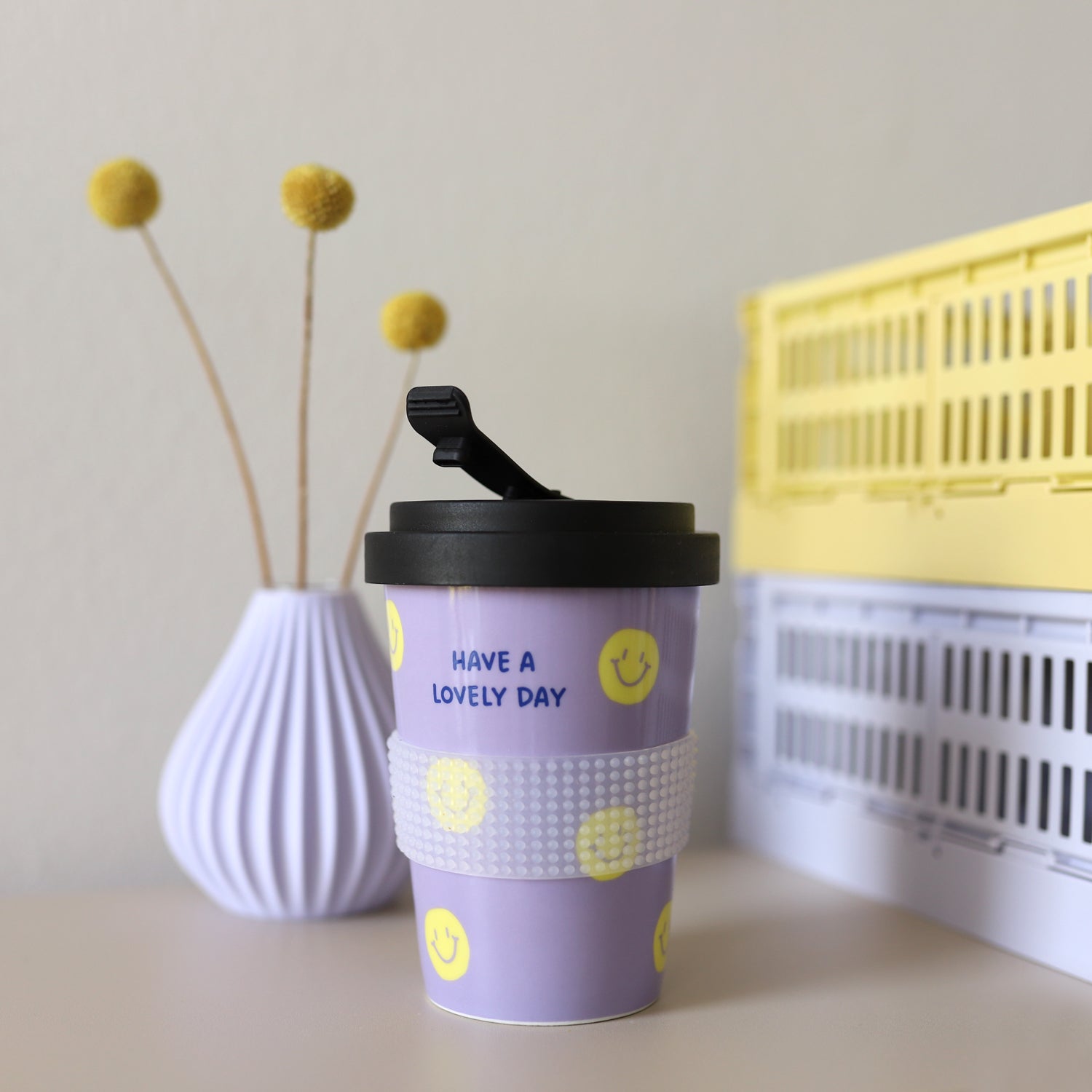 Coffee-to-go-Becher „Lovely day“