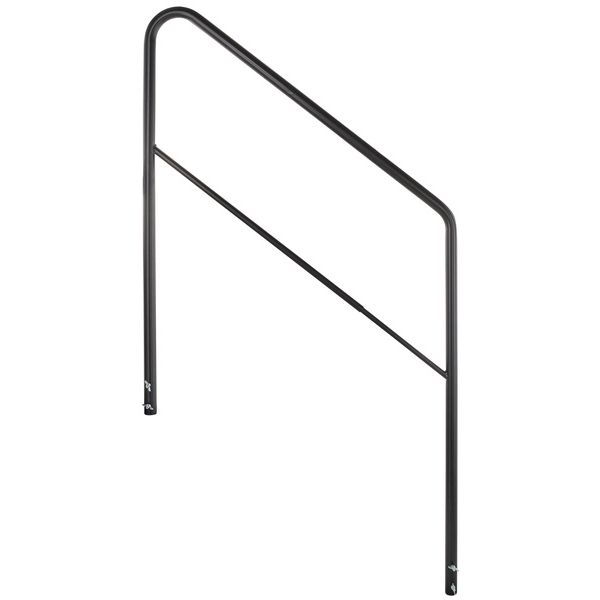Stageworx Stair Railing 3 - 6 Steps Bk