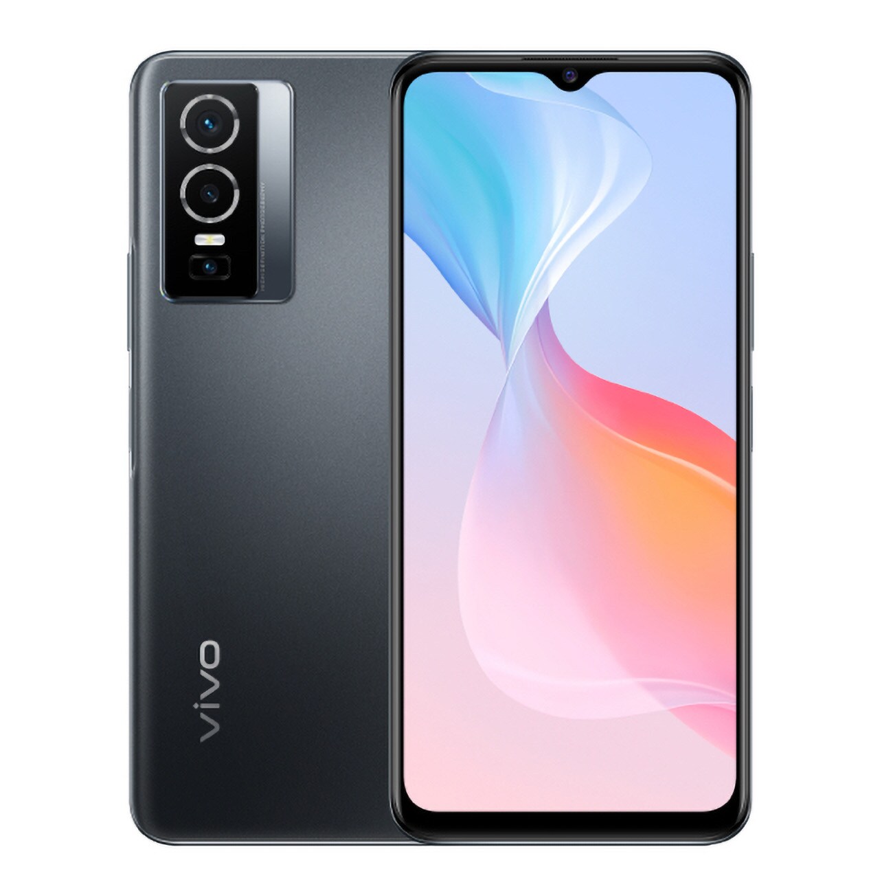 Vivo Y76 5G grau Smartphone