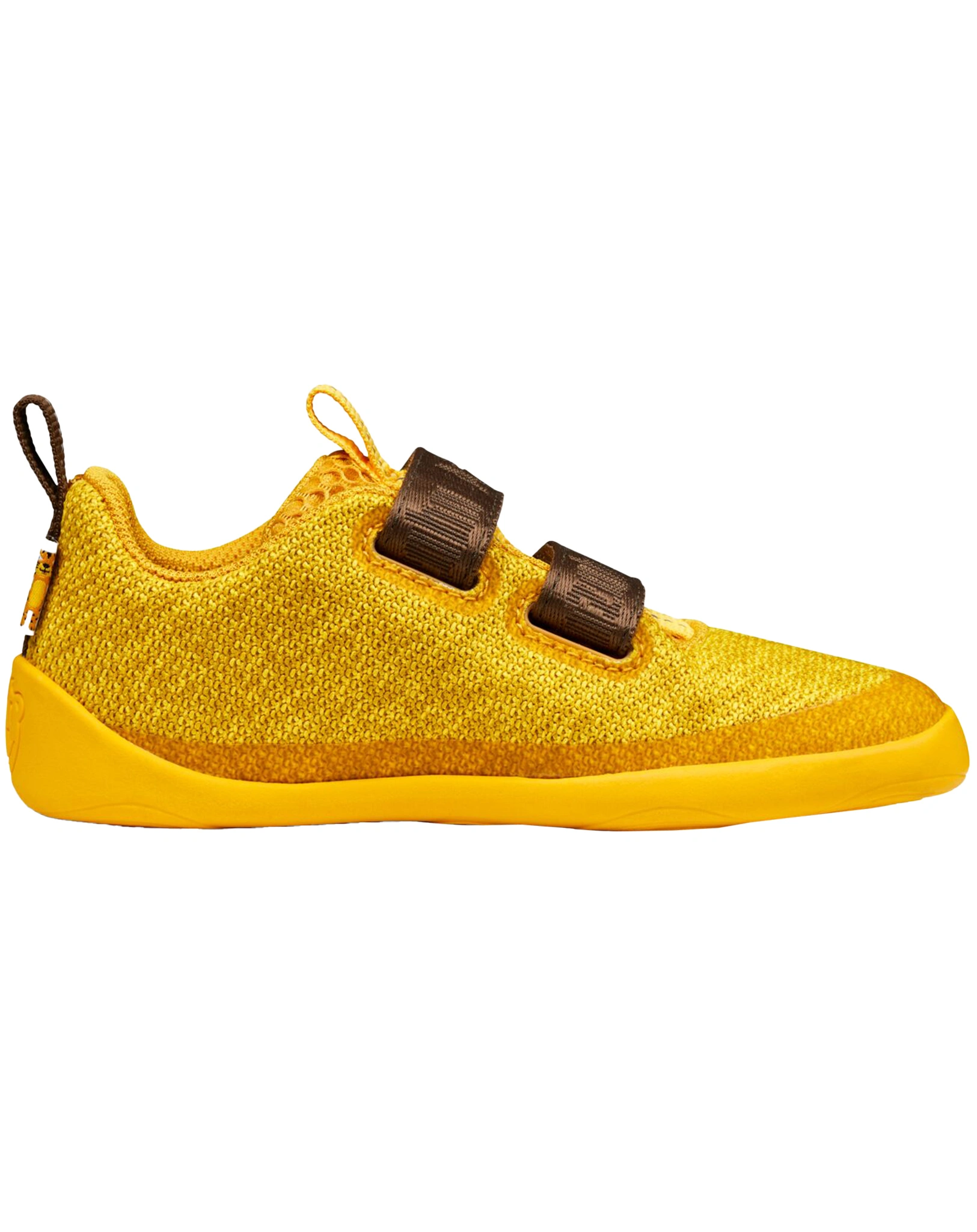 Strick-Halbschuhe HAPPY TIGER in gelb