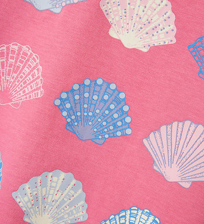 Name It T-Shirt - NmfJassa - Aurora Pink m. Muscheln