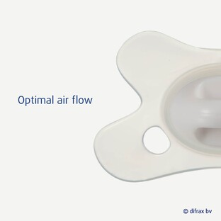 Difrax Fopspeen Dental 0-6 Maanden - Pure Clay 1ST