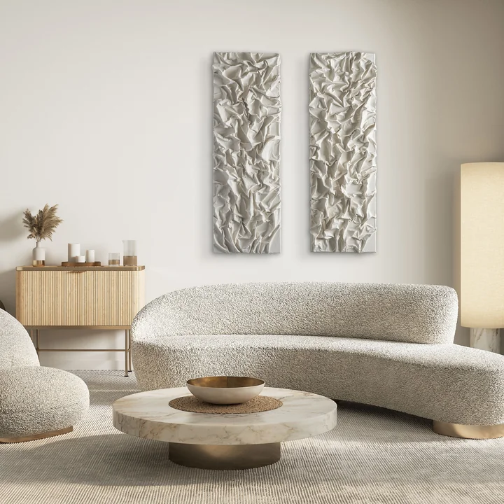Studio Mykoda - SAHAVA Dune 1 long, 40 x 120 cm, beige hell (2er-Set)