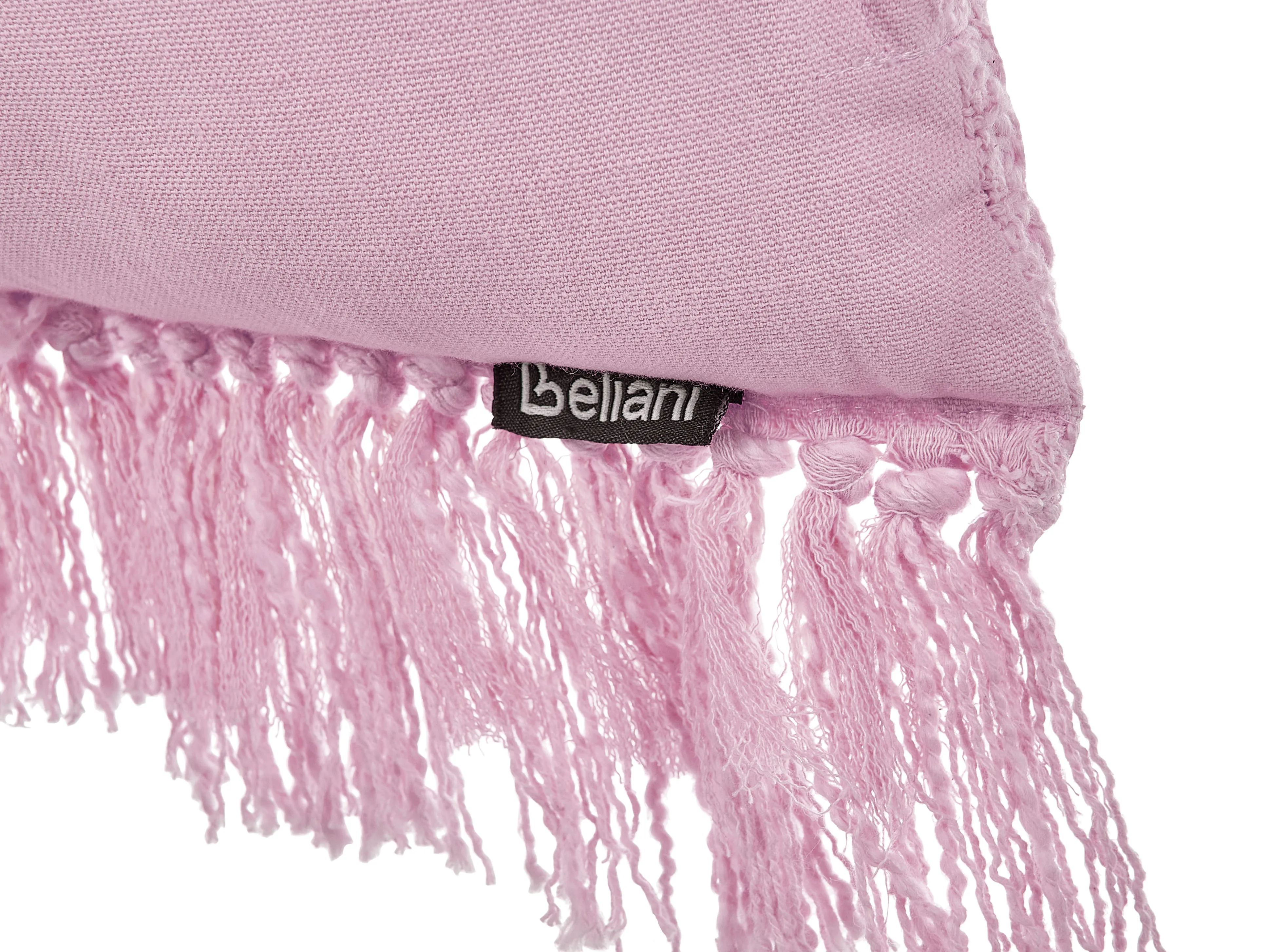 Set van 2 sierkussens TANSY Katoen 40 x 60 cm Roze effen