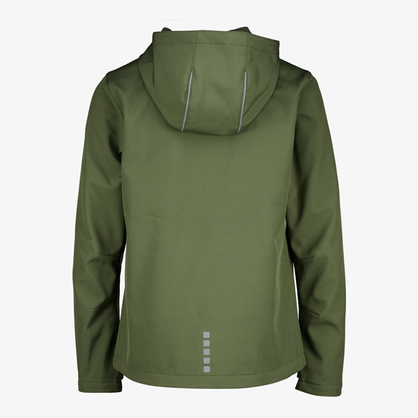 Mountain Peak kinder softshell jas legergroen