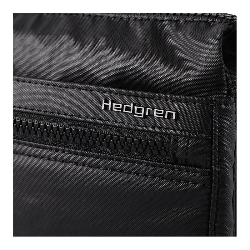 Sac bandoulière Eye 22 cm Creased Black