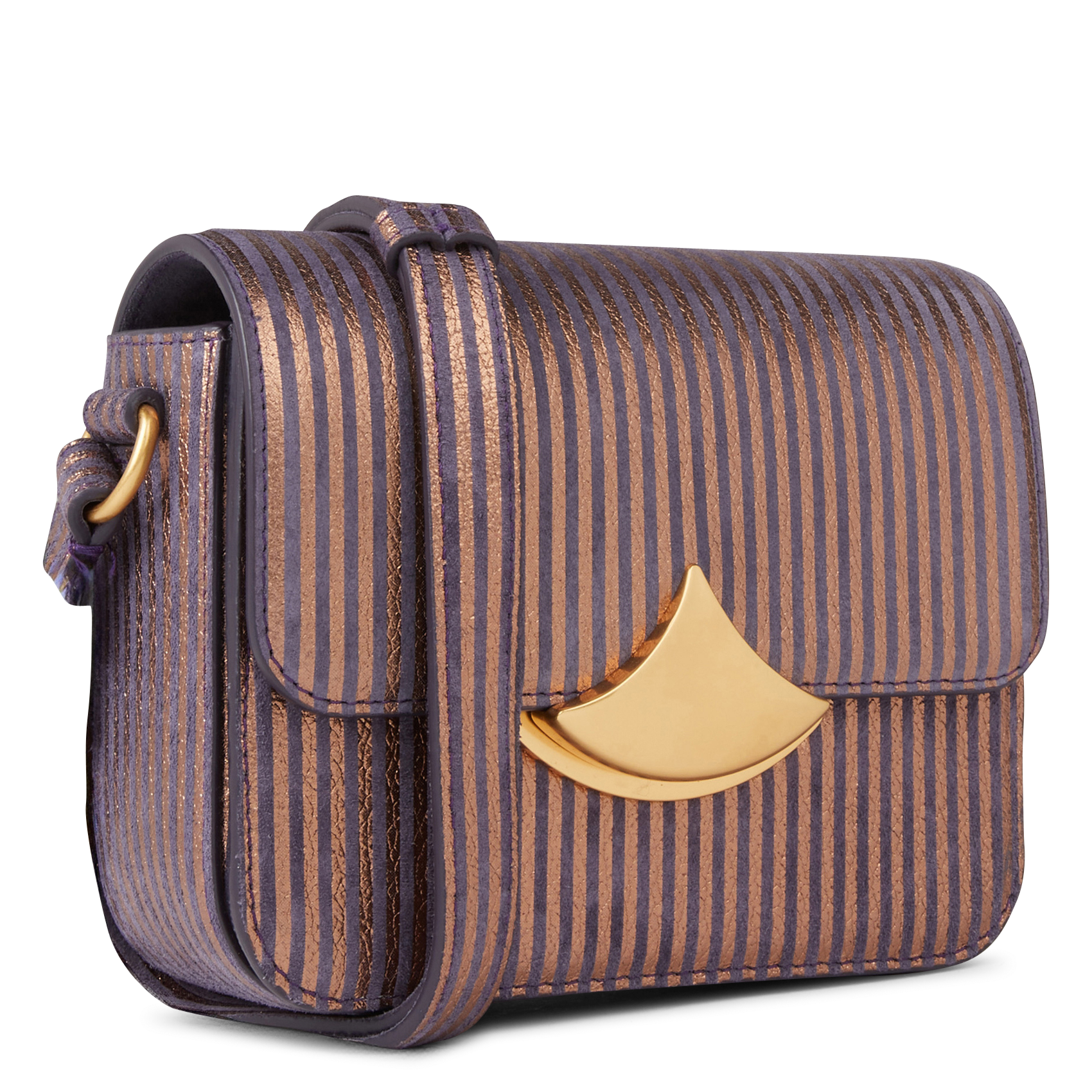 DIVILUZ MIMO - Sac bandoulière en cuir | Violet