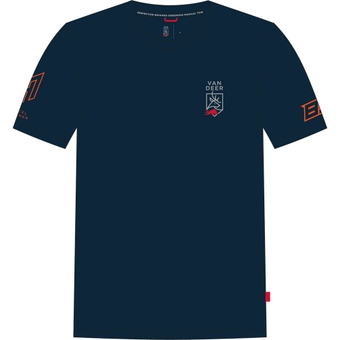 Van Deer Marcel Hirscher Limited Edition T-Shirt Blau / Orange Herren
