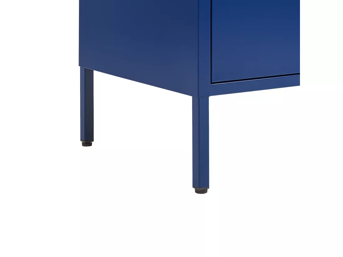 Meuble de rangement WOSTOK Métal Bleu marine