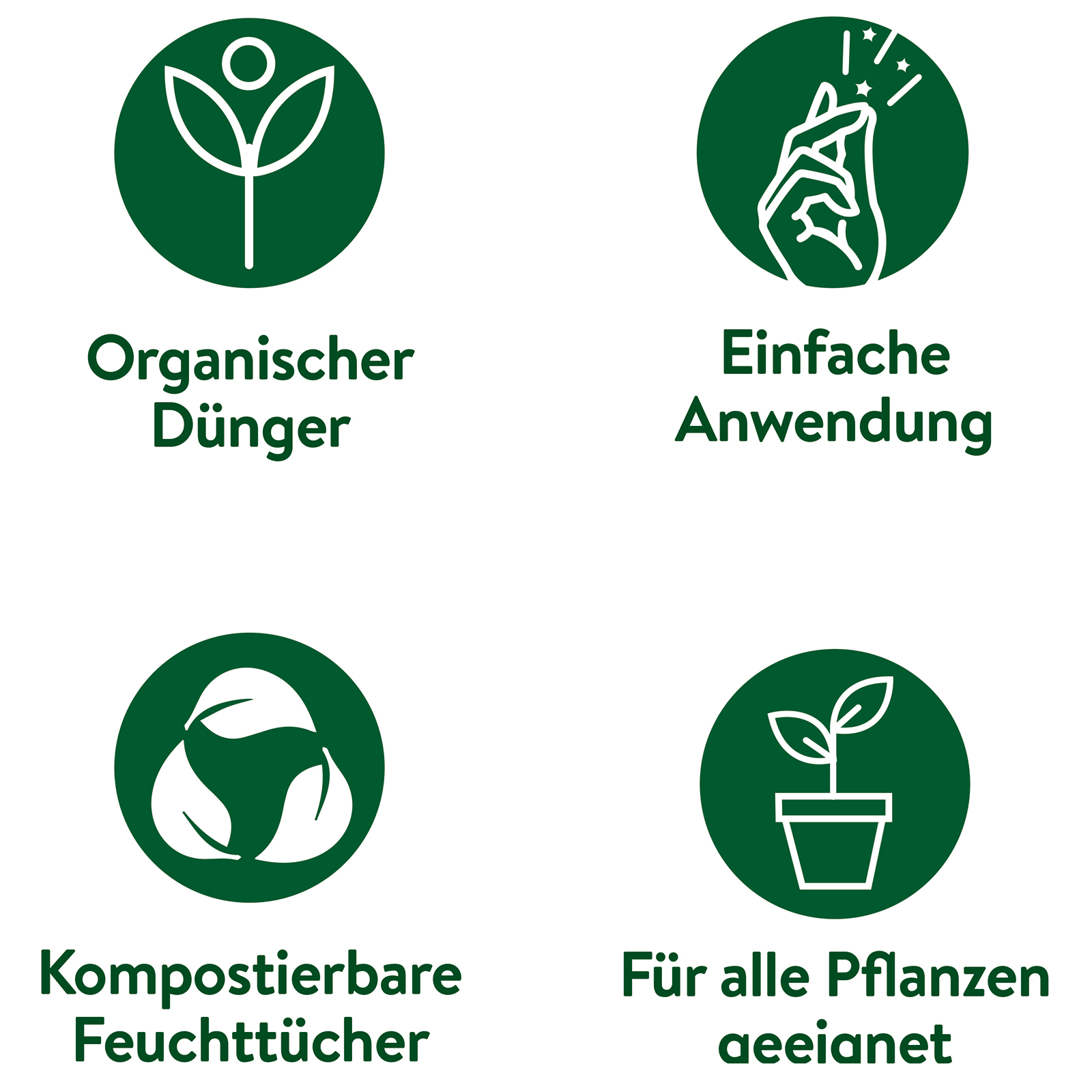Blattgold Düngetuch - organisch - 12er-Set