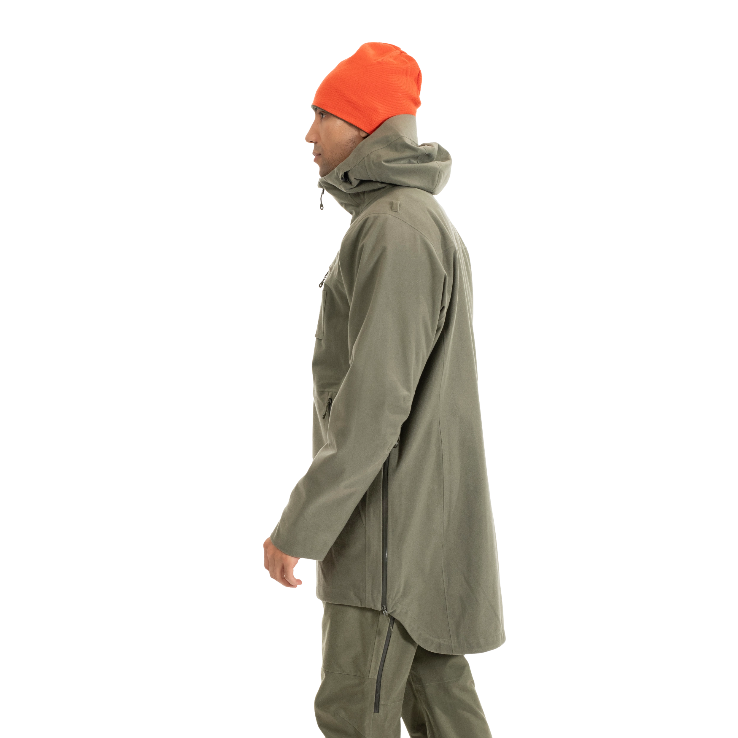 Hogna 3L Anorak Green Mud