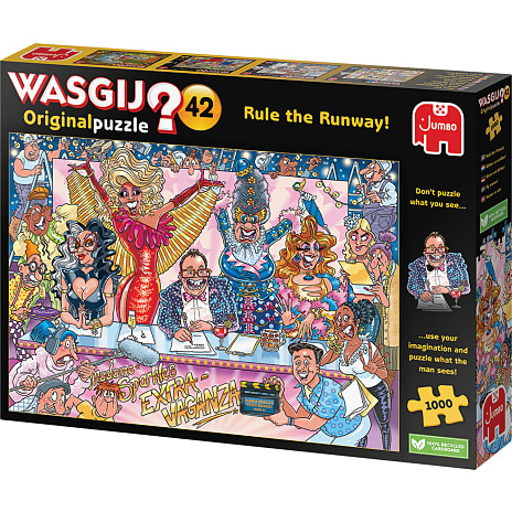 Wasgij Modeshow puslespil - 1000 brikker