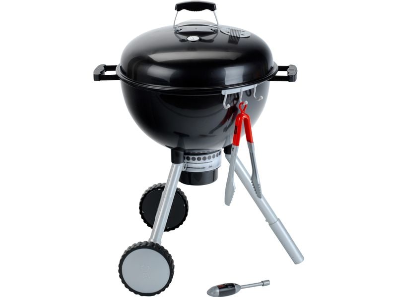Klein-Toys Weber Kugelgrill Kinder-Grill mit Licht, Sound und zahlreichem Zubehör