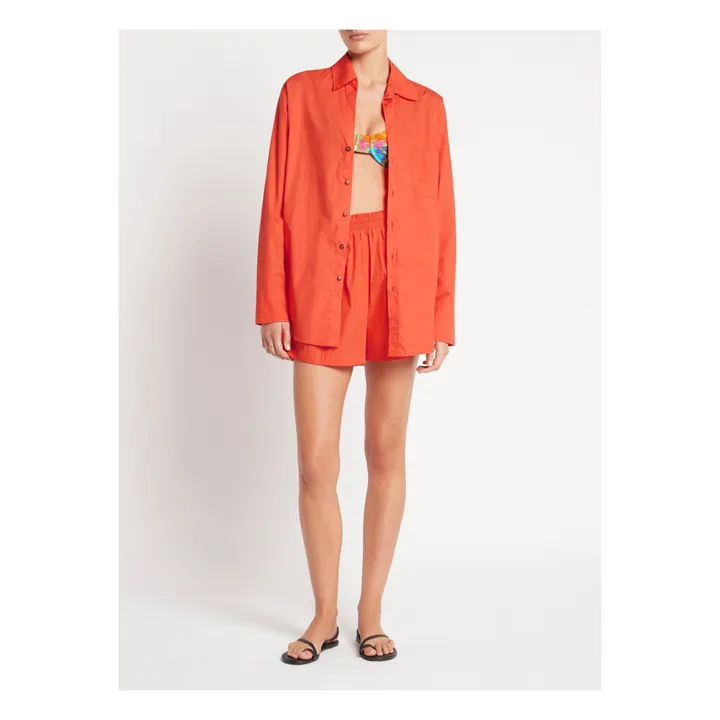 Faithfull the Brand Chemise Tropea | Orange