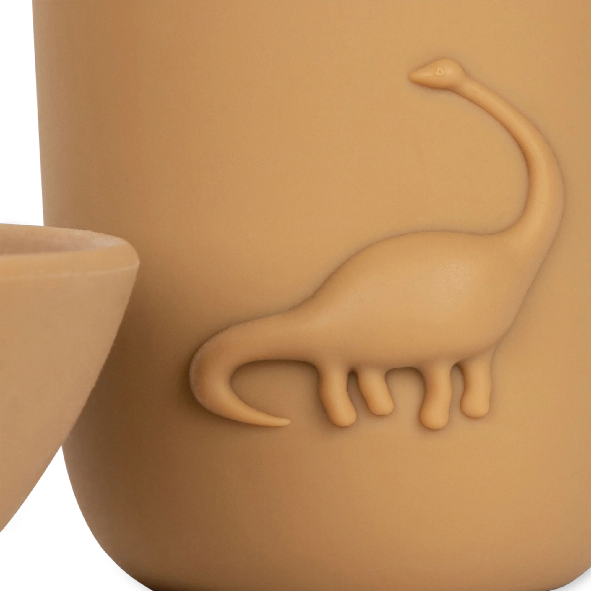 dino kop og tallerken - ALMOND - OS