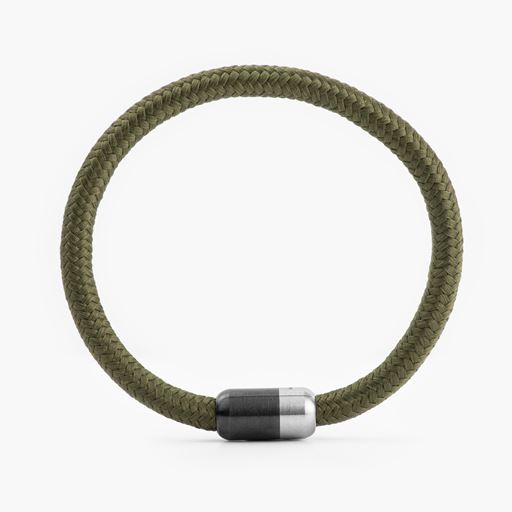 Nordgreen Edmund Armbånd, Grøn, 17 cm