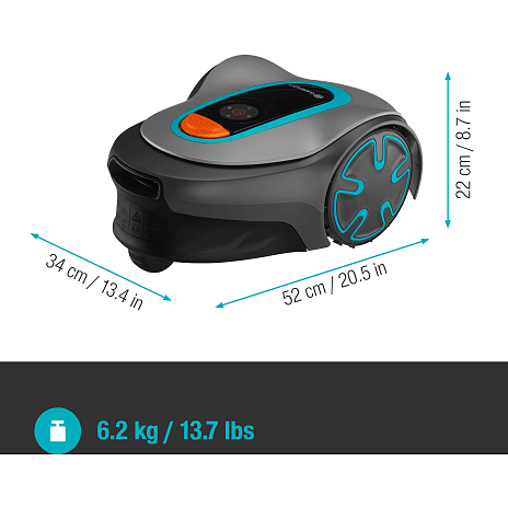 Gardena Sileno Minimo bluetooth robotplæneklipper 400 m2