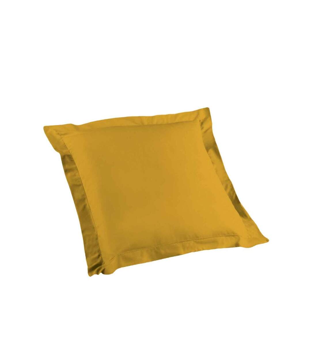 Taie d'Oreiller en Coton Bio Biolina 63x63cm Ocre