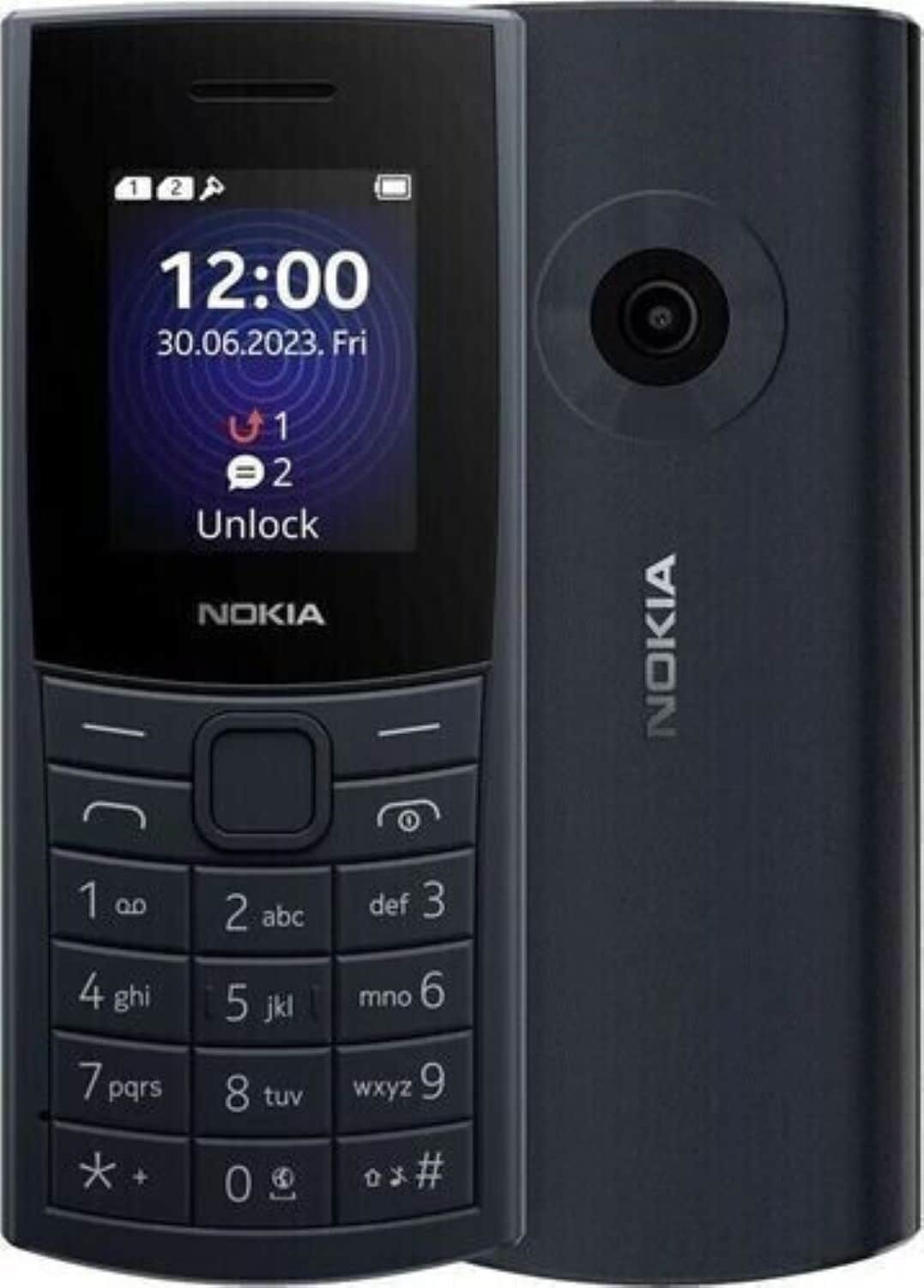 REFURBISHED – Nokia 110 4G (2023) Midnight Blue - Wie Neu