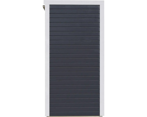 Cubo 1 tuinhuis met vloer, 234 x 121 cm, antraciet