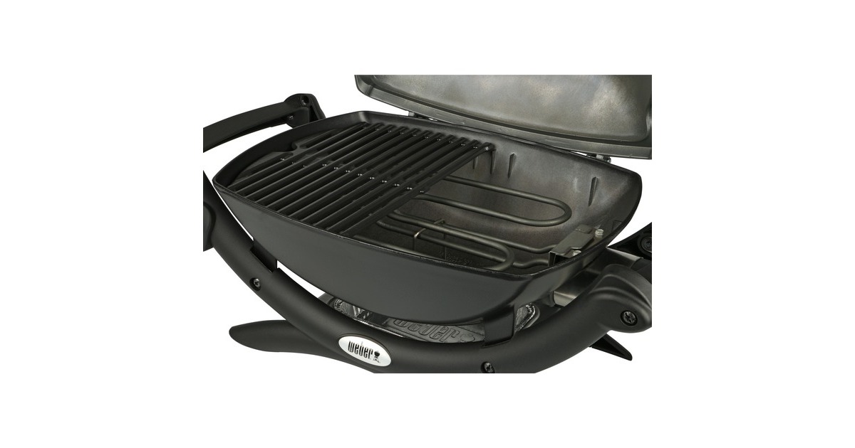 WeberQ 1400 elektrische barbecue  (Grijs)