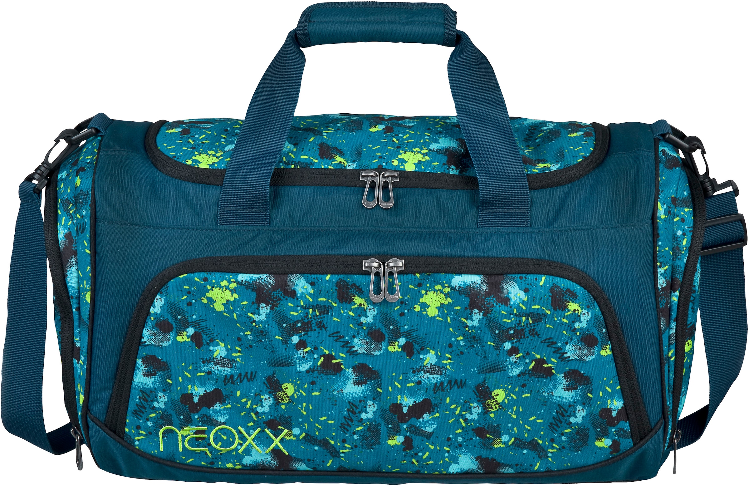 neoxx Sporttasche »Move, Petrol Extreme« teilweise aus recyceltem Material