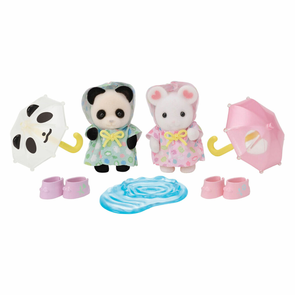 Sylvanian Families 5748 Duo Peutervriendjes Regendag