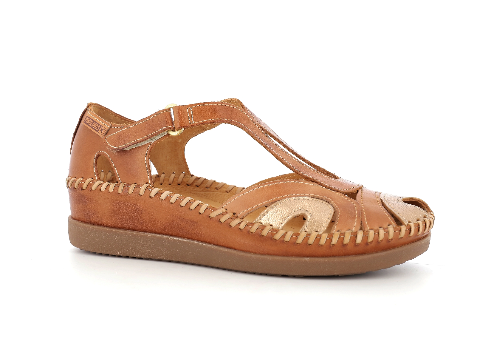 Pikolinos-CADAQUES W8K-1569C4 Cuir Miel or