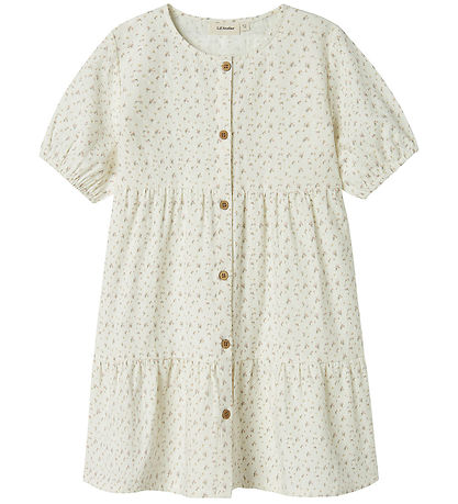 Lil' Atelier Kleid - NmfHailey - Coconut Milch