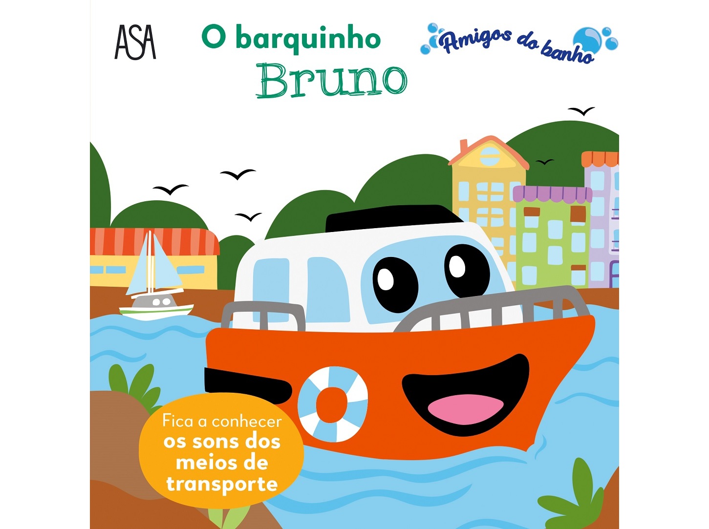 LIVRO O BARQUINHO BRUNO DE: KIRSTEN PÅBØL HANSEN / VER