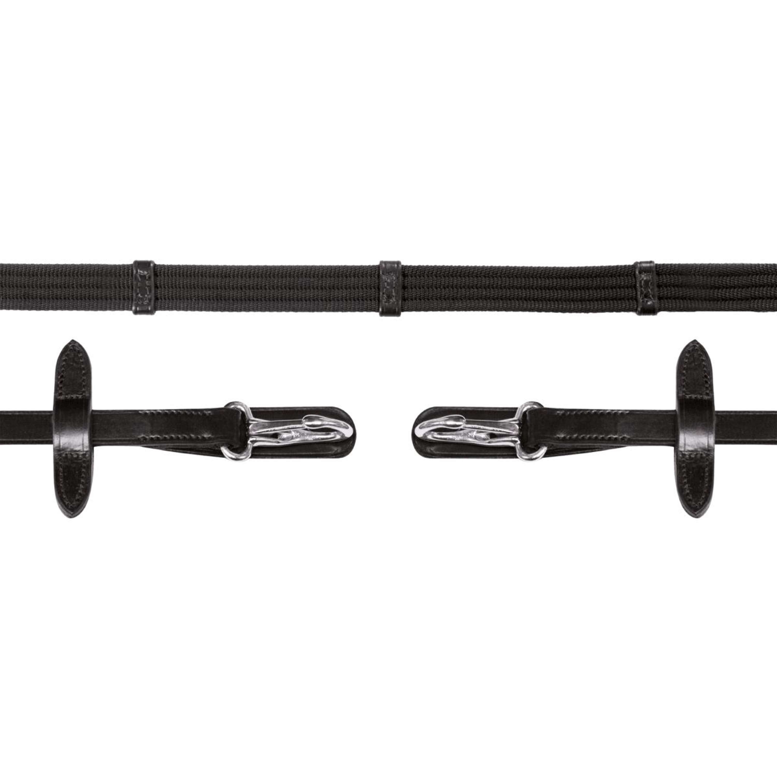 Schockemöhle Teugels Neo Line Clip Zwart/Zilver