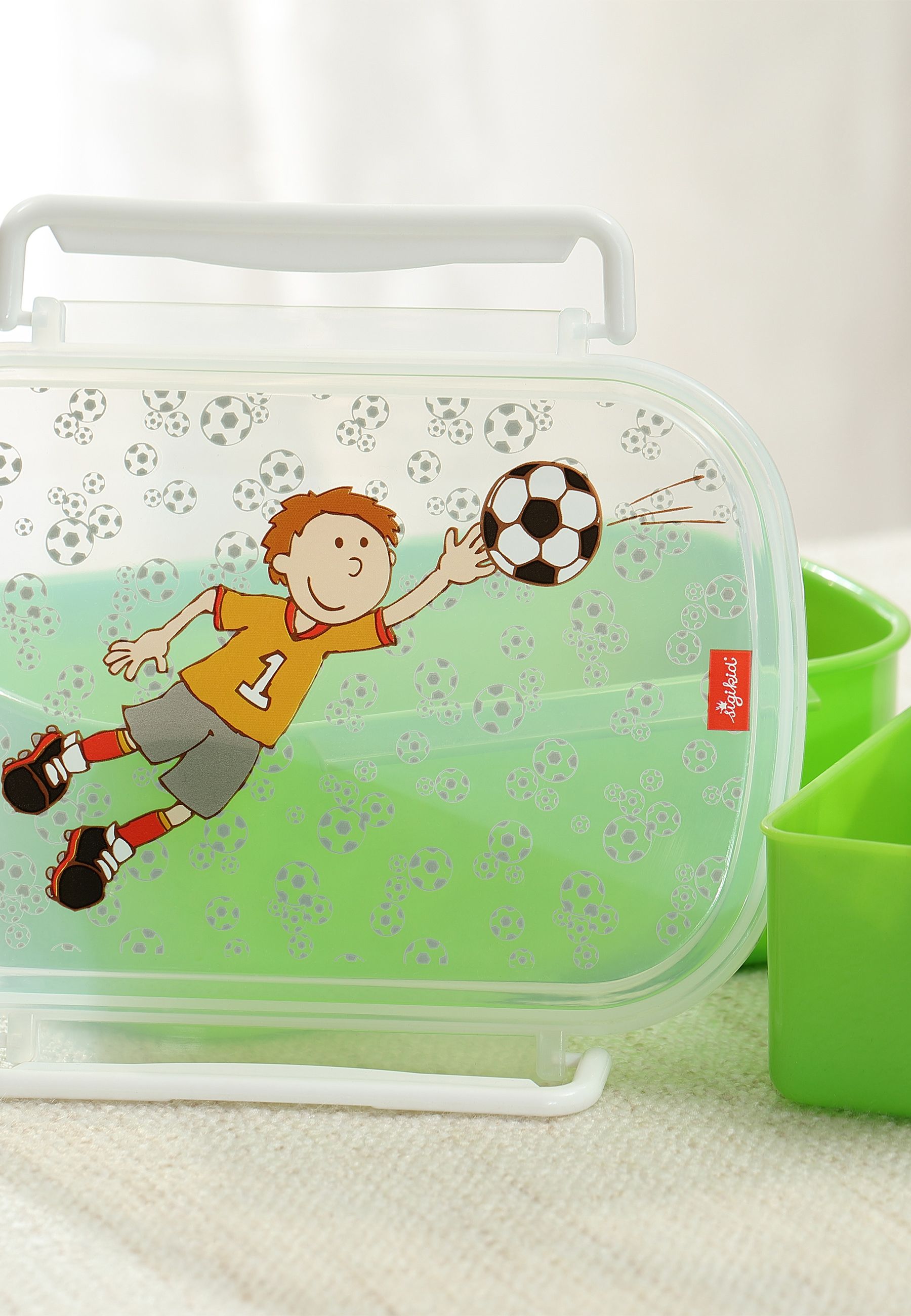 SIGIKID Brotdose Lunchbox mit Rohkostschälchen