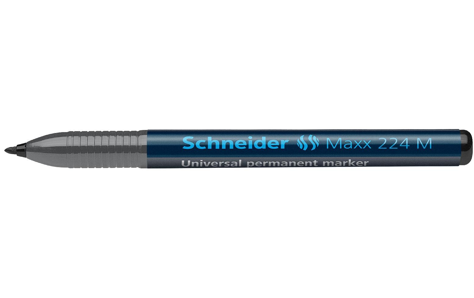 Universal-Marker Maxx 224 M permanent, SchwarzMarker permanent, 1 mm