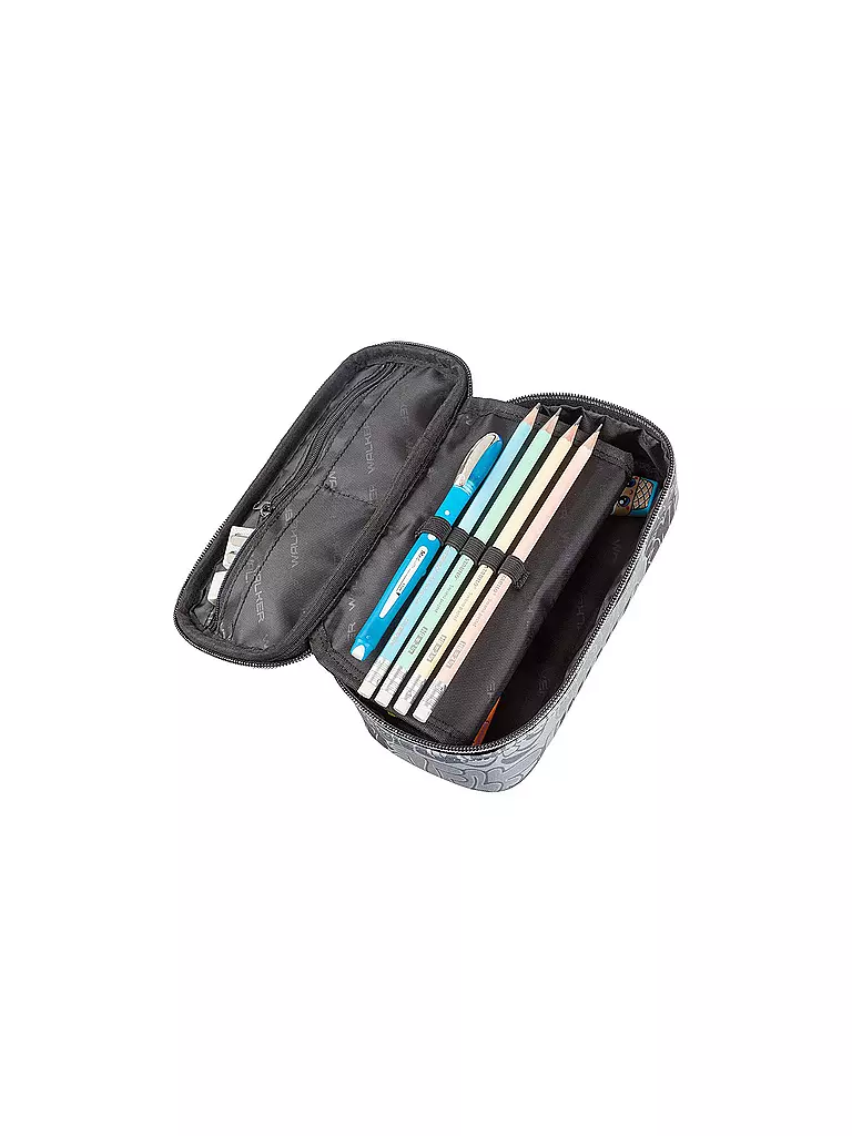 WALKER Federmappe Pencil Box Wizzard Blue Ivy blau