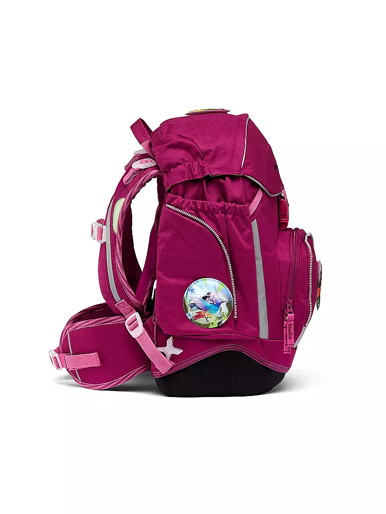ERGOBAG Schultaschen Set 6-tlg. Pack - WaldzauBär beere