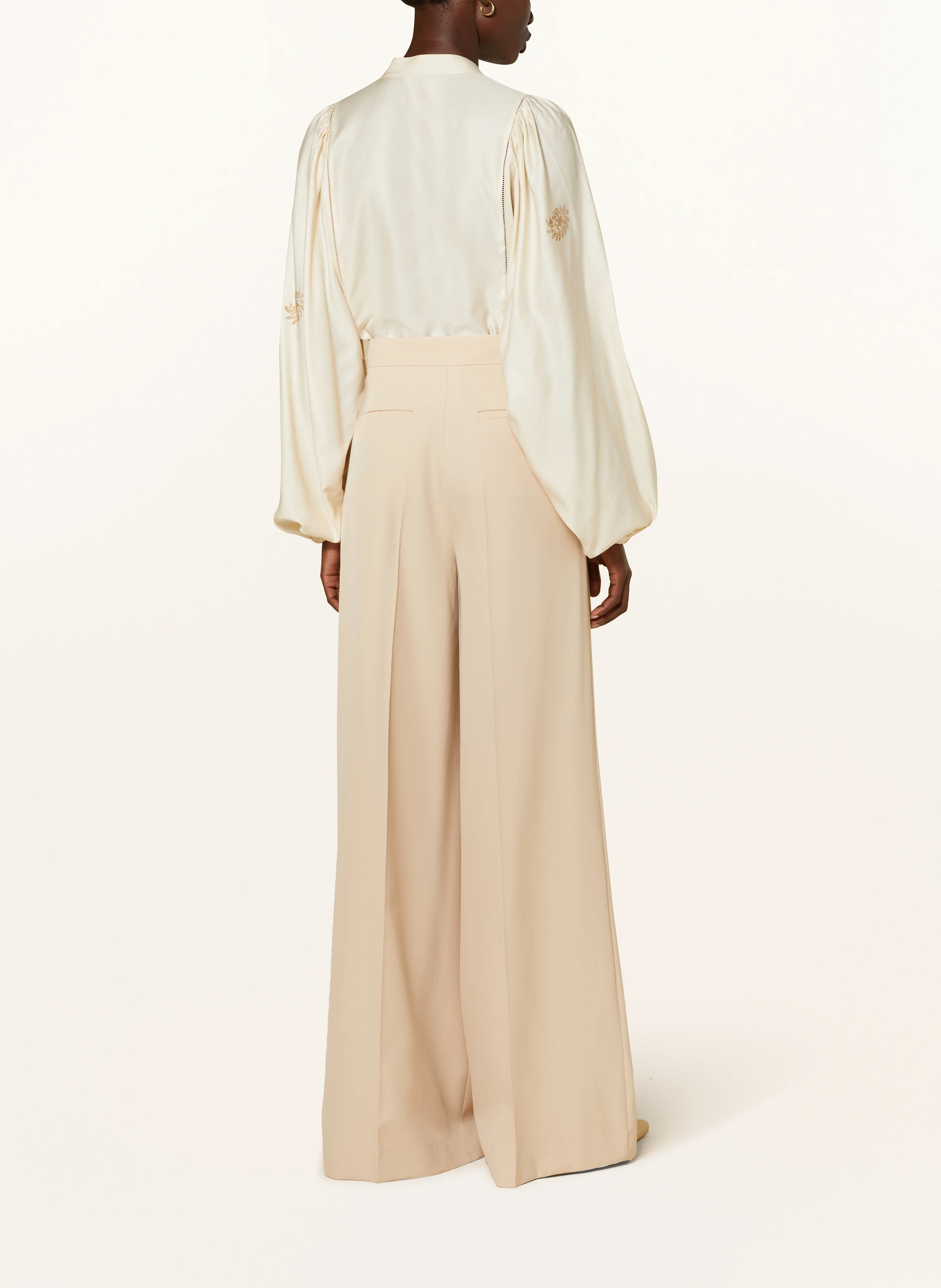 Max Mara Bluse CALADIO mit Schmucksteinen