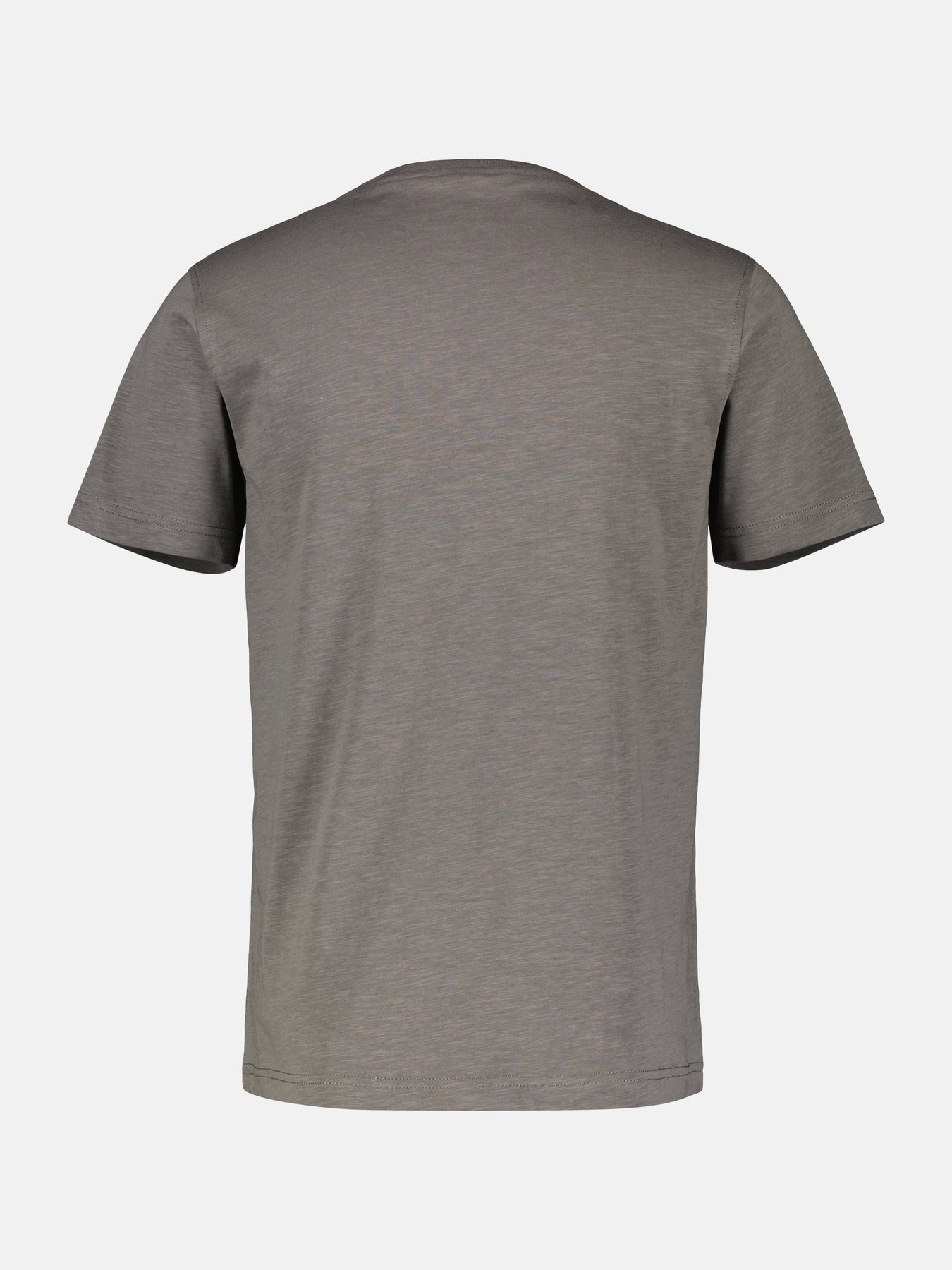 O-Neck T-Shirt. Brustprint