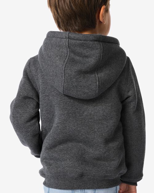 gilet à capuche gris foncé