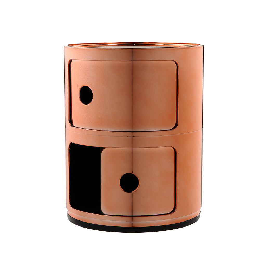 Kartell Componibili Kast Ã 32 cm - 2 Modules - Koper
