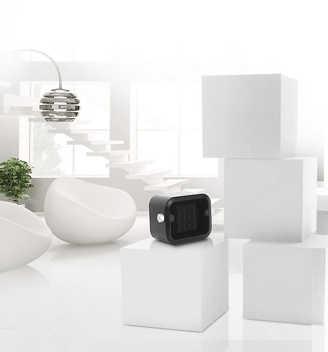 Radiateur soufflant céramique design noir Thomson 1500W