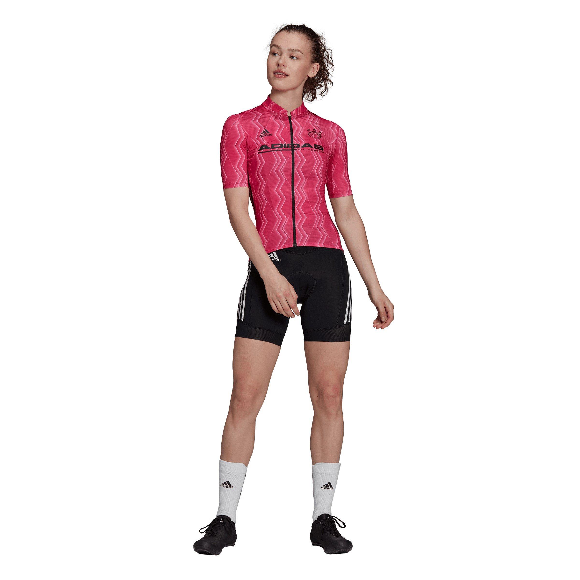 adidas The Short Sleeve Cycling Graphic Shirt Womens