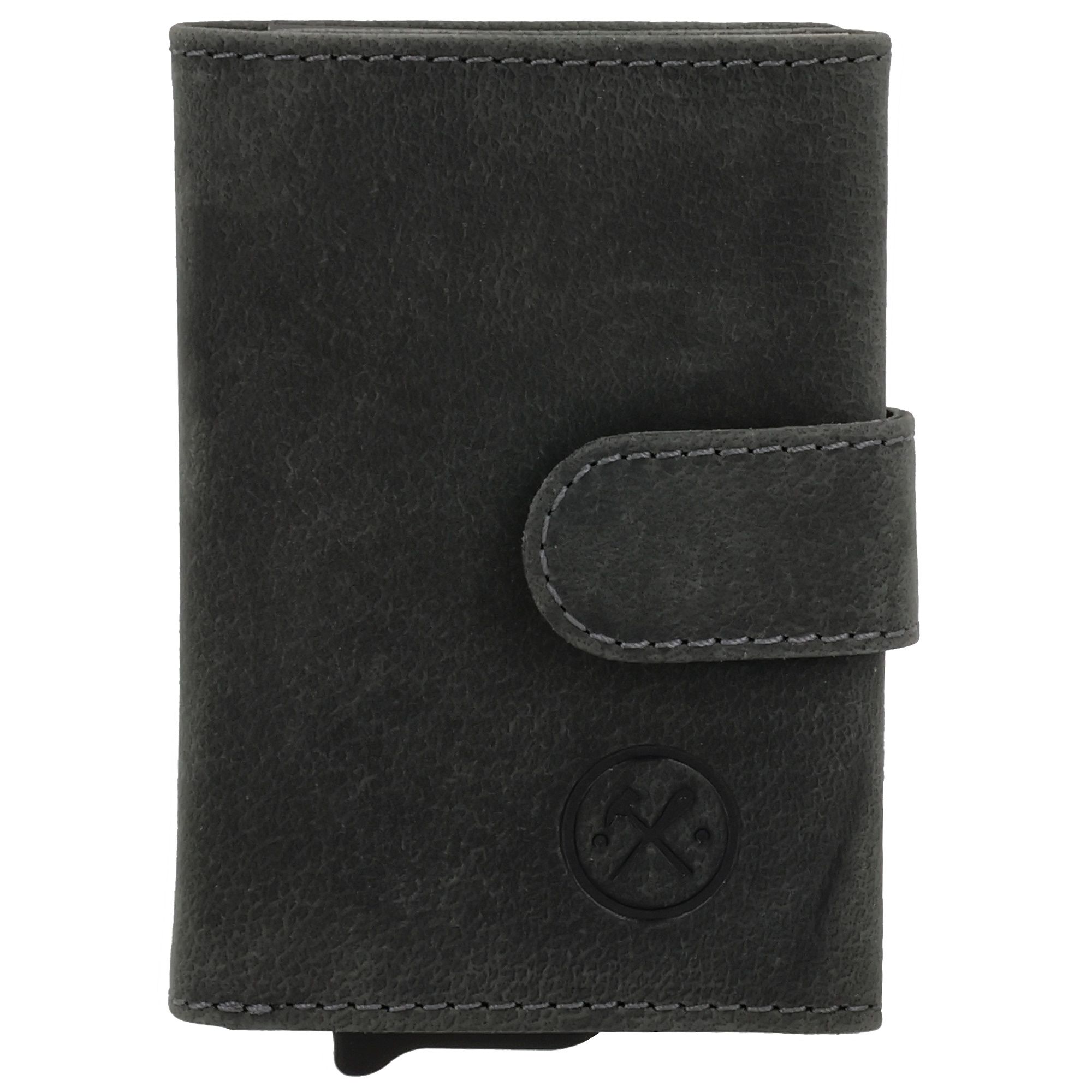 Hide & Stitches Idaho Assorti Safety Wallet Zwart