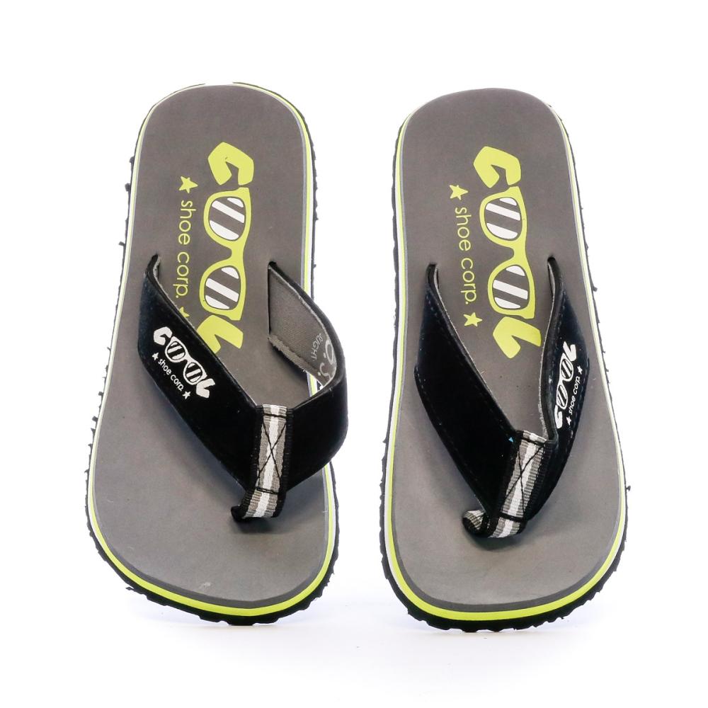 Cool Shoe Tongs Grise et Verte Garçon Cool Shoe OS BOY